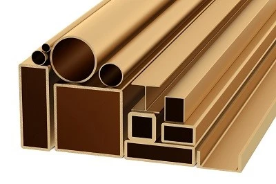 Brass pipes and tubes