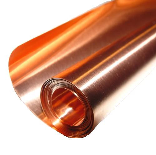 Copper strips and foils